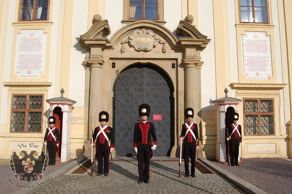 Biskupská garda se vrátí před zámek v kroměříži