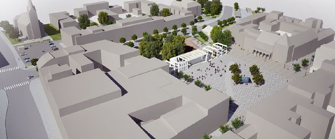Plány na přestavbu náměstí Míru ve  Zlíně