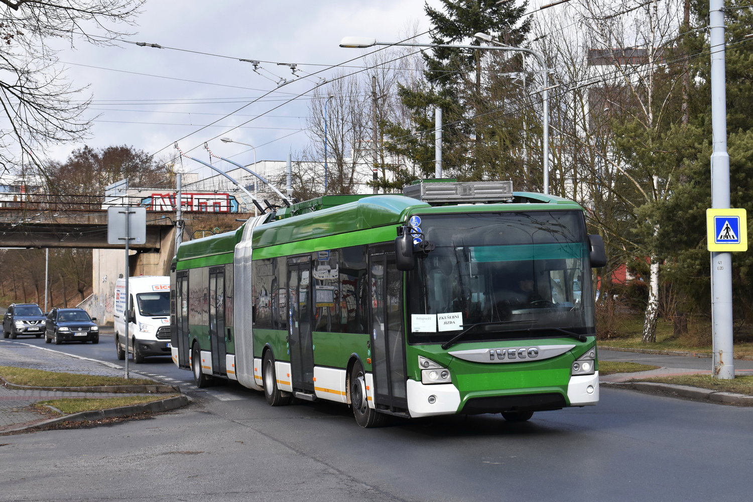 Ve Zlíně a Otrokovicích bude jezdit nový trolejbus