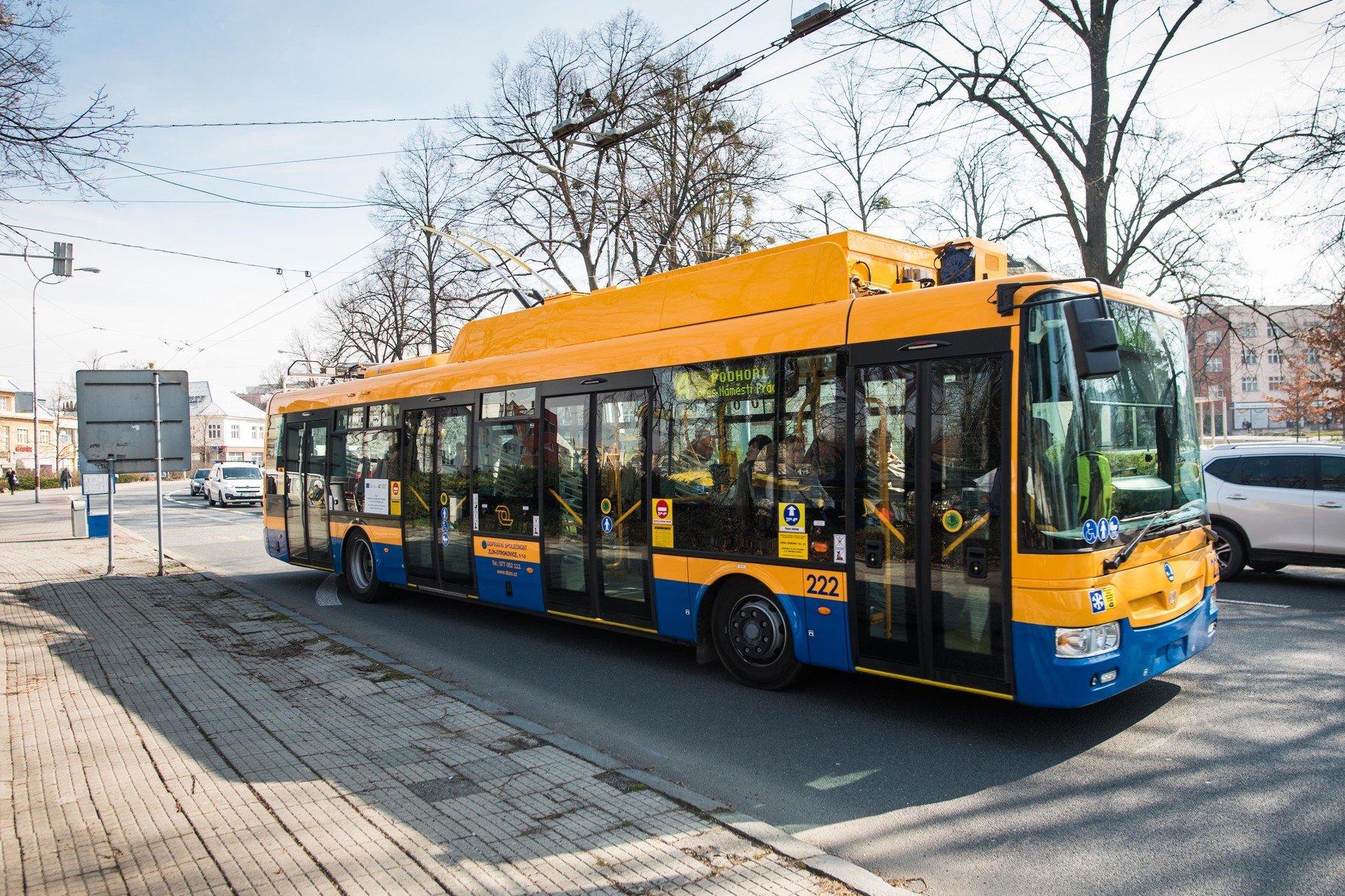 Nové trolejbusy s bateriovým pohonem ve Zlíně