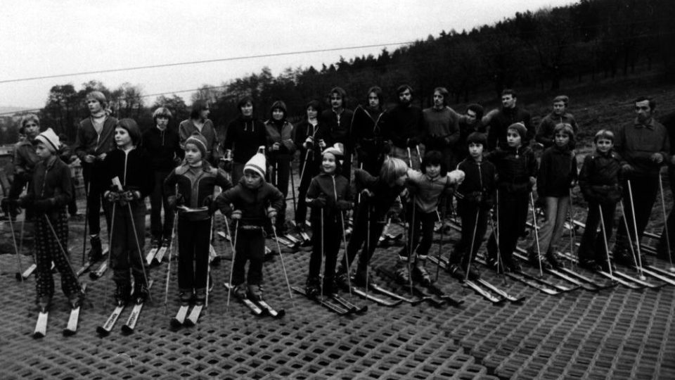 Vznik lyžařského svahu ve Zlíně (70. léta 20. století)