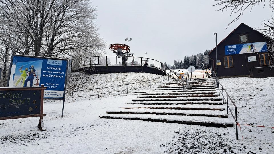 Ski areál v Kašperských Horách