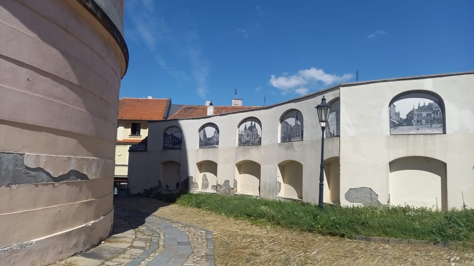 Kroměříž, zbytky tzv. separační zdi