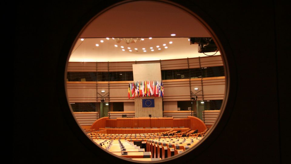 V Evropském parlamentu - Brusel