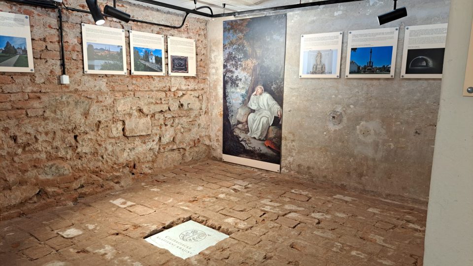 Velehrad, klášter, podzemní expozice