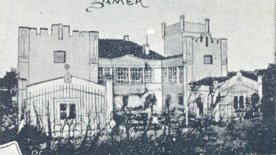 Zámek v Žeranovicích - období okolo roku 1900