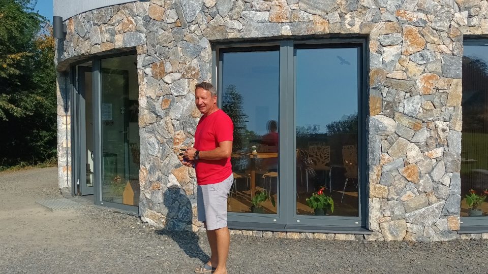 Majitel Kurovického lomu Martin Zelina