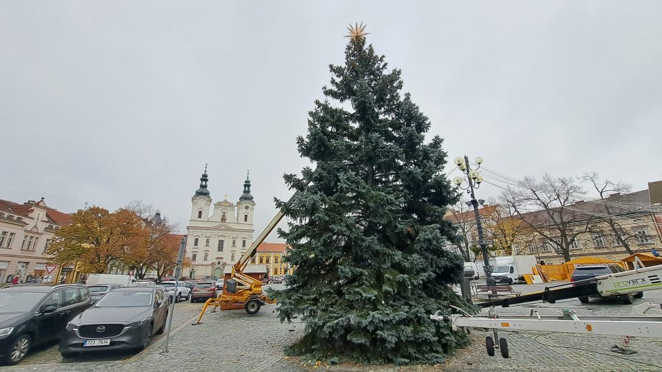 Vánoční strom 2023, Uherské Hradiště
