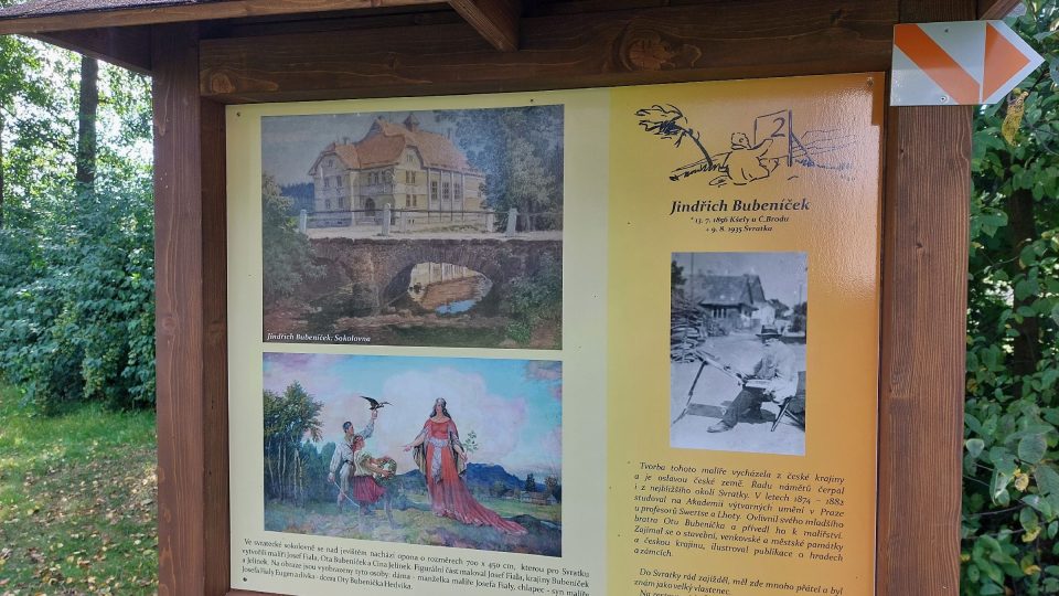 Sokolovna na obraze | foto: Irena Šarounová, Český rozhlas Sokolovna na obraze