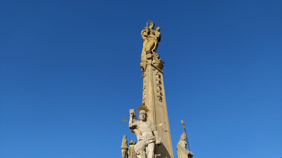 Mariánský sloup | foto: Kateřina Dobrovolná, Český rozhlas Mariánský sloup