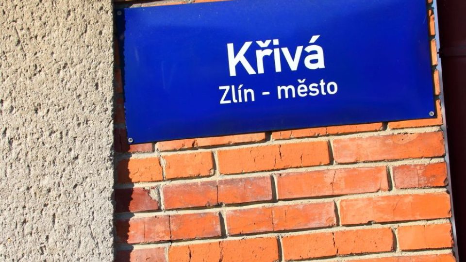 Zlín - ulice Křivá