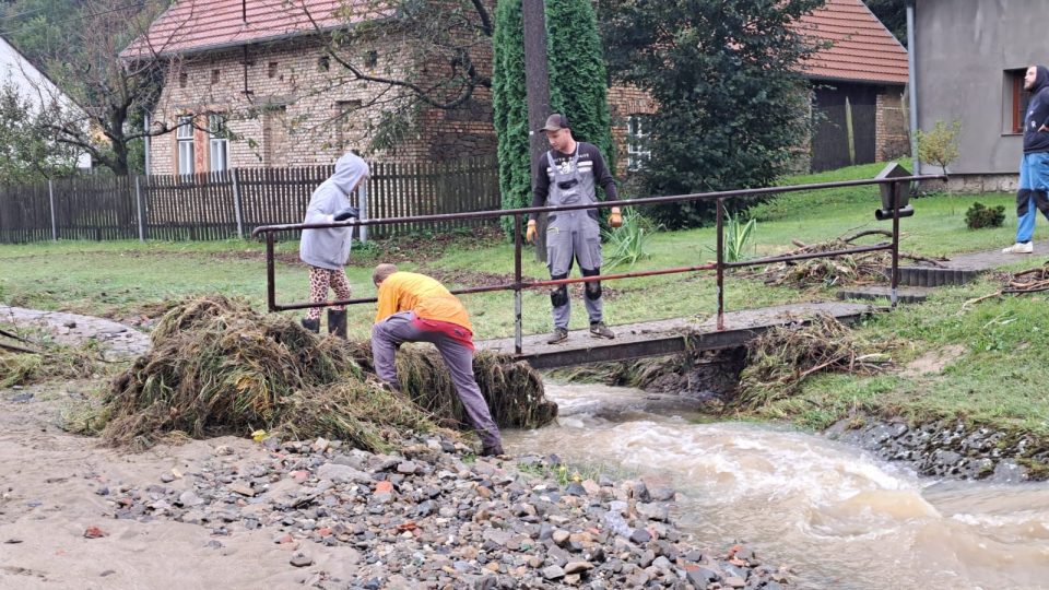 Jankovice, den po velké vodě, 16. 9. 2024