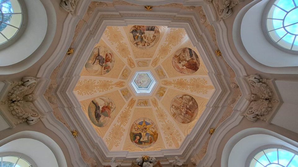 Obnovená kaple sv. Jana Nepomuckého ve Velehradě