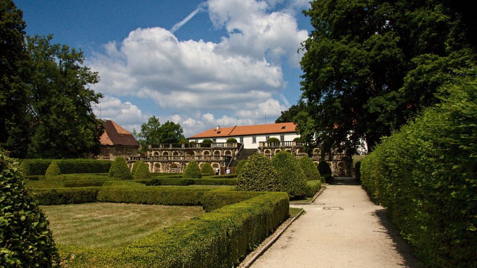 Francouzská zahrada | foto: Jaroslav Hoření, Český rozhlas Francouzská zahrada