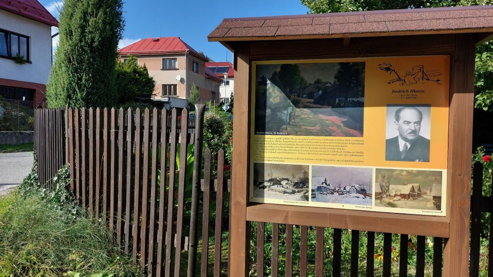 Ulička z obrazu už dnes vypadá jinak | foto: Irena Šarounová, Český rozhlas Ulička z obrazu už dnes vypadá jinak