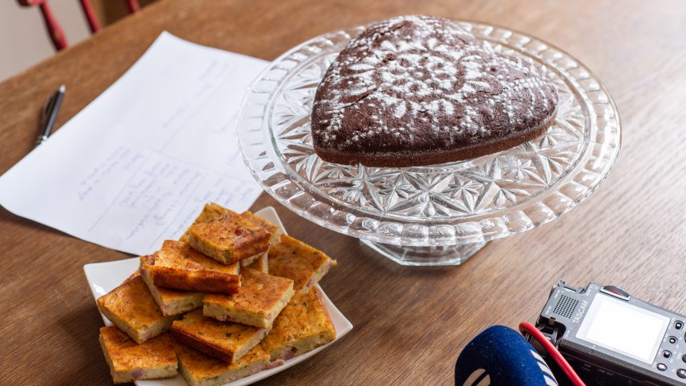 Cuketový perník a cuketová nádivka s uzeným masem. I to nám připravil náš další soutěžící | foto: Martin Čuřík Cuketový perník a cuketová nádivka s uzeným masem. I to nám připravil náš další soutěžící