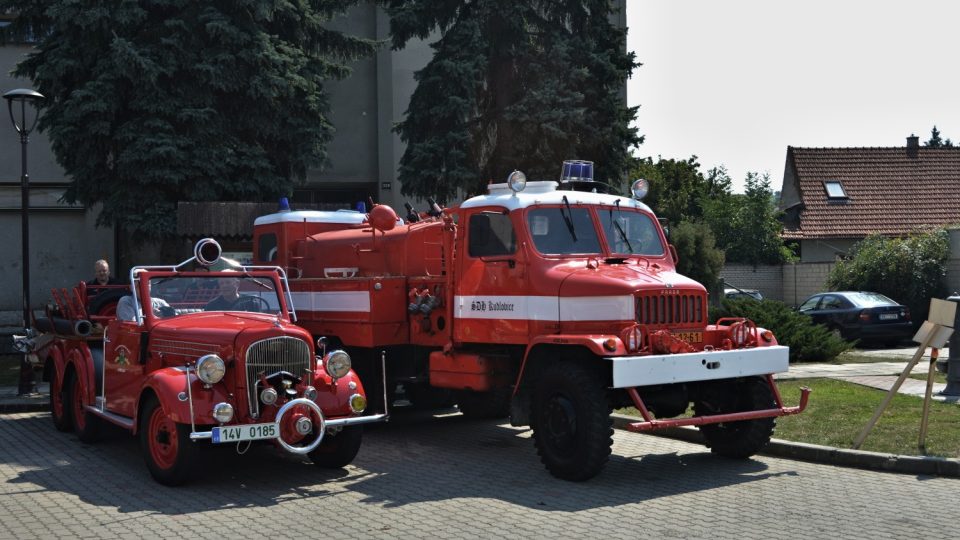 Sbor dobrovolných hasičů Kudlovice - historická cisterna
