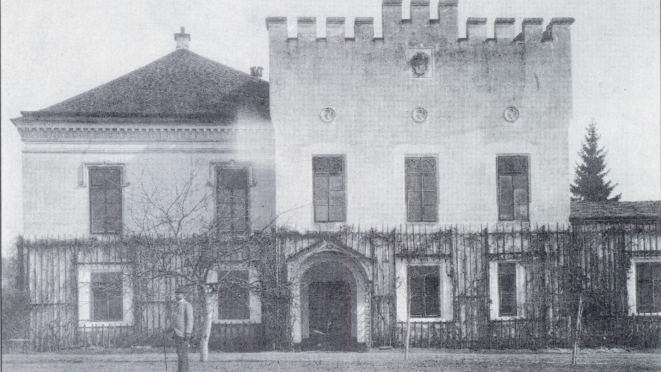 Zámek v Žeranovicích - období okolo roku 1900