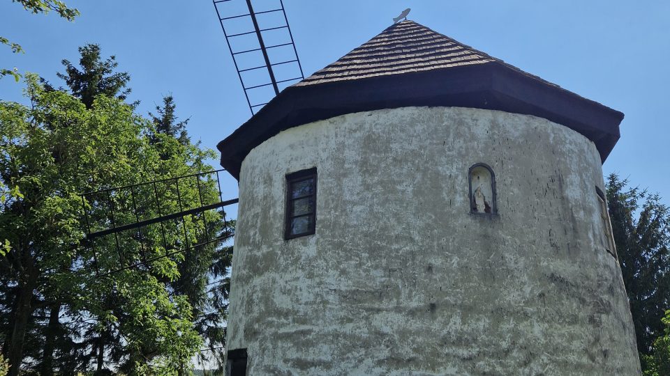 Větrný mlýn, Štípa na Zlínsku