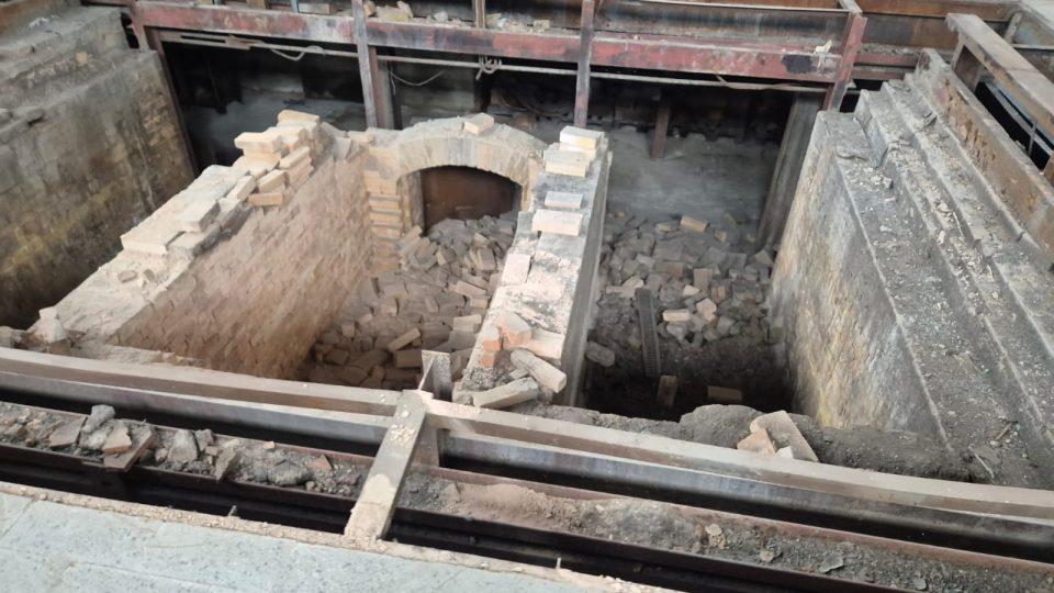 Karolinka, areál bývalých skláren (září 2025)