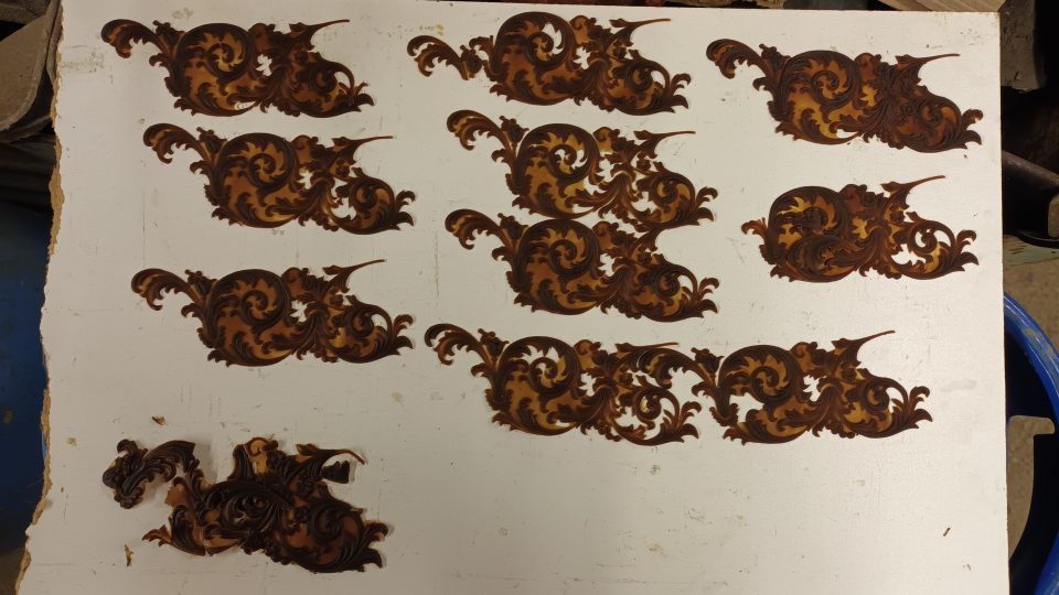 Dílna Josefa Tkadlece, zvonař, Halenkov na Vsetínsku, odlitky | foto: Silvie Pospíšilová, Český rozhlas Dílna Josefa Tkadlece, zvonař, Halenkov na Vsetínsku, odlitky