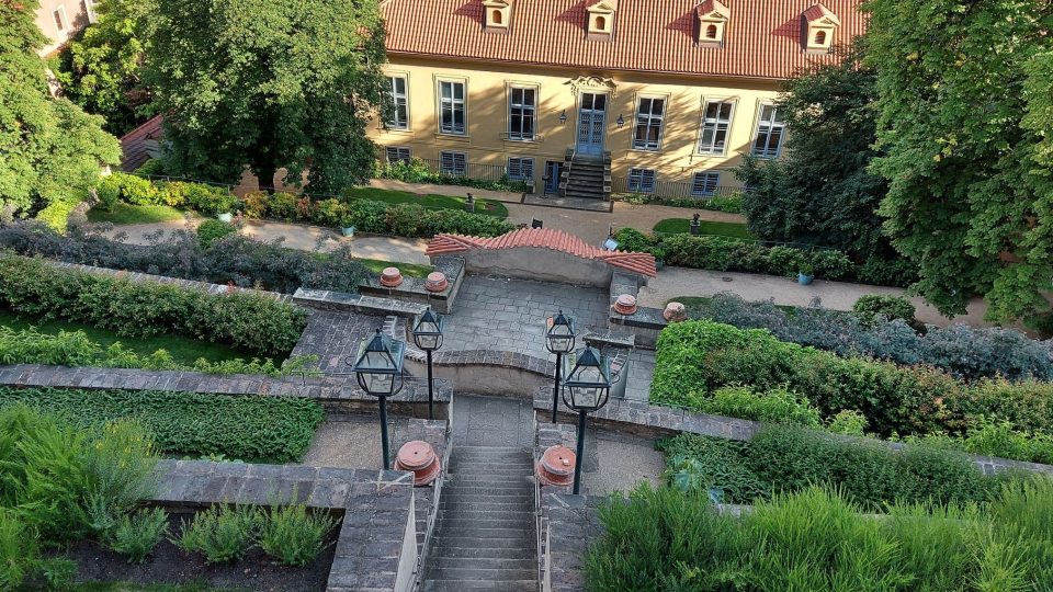 Terasy nad Pálffyovským palácem | foto: Jolana Nováková, Český rozhlas Terasy nad Pálffyovským palácem