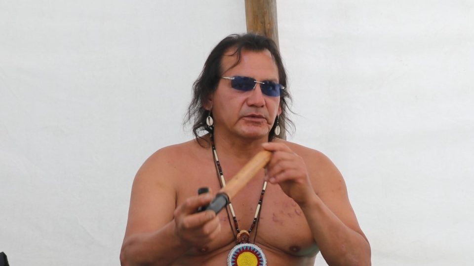 Indiánský tábor se neobejde bez pravého indiána, který vysvětlí indiánské zvyky