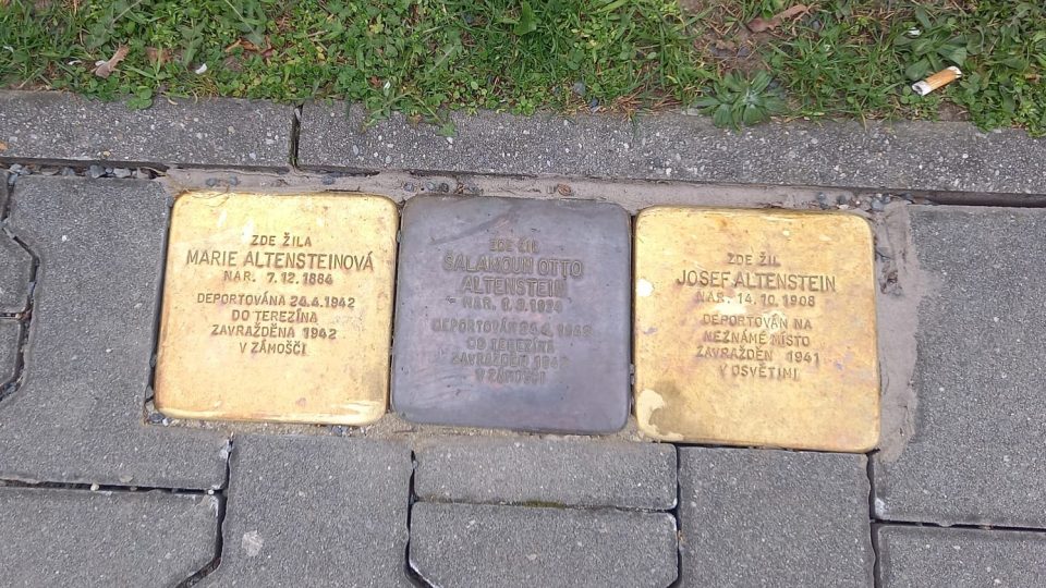 Valašské Meziříčí, Kameny zmizelých, Altensteinovi | foto: Markéta Macháčková, Český rozhlas Valašské Meziříčí, Kameny zmizelých, Altensteinovi