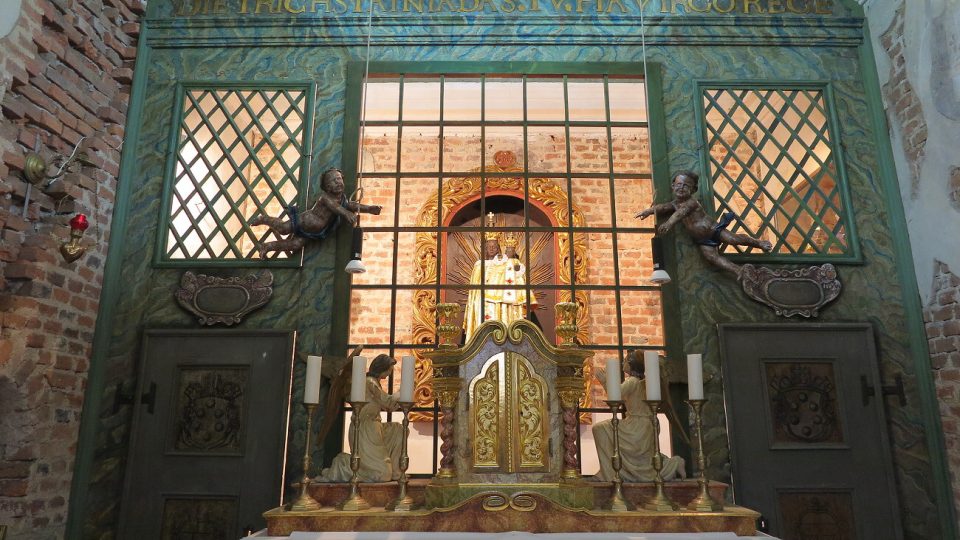 Uvnitř kaple | foto: Martina Sihelská, Český rozhlas Uvnitř kaple