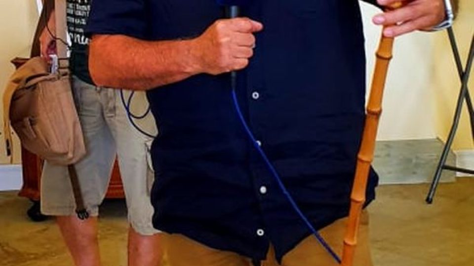 Jak se asi chodilo s touto špacírkou | foto: archiv Nového zámku Kostelec nad Orlicí Jak se asi chodilo s touto špacírkou