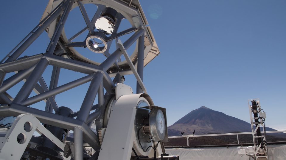 Sluneční dalekohled na Tenerife