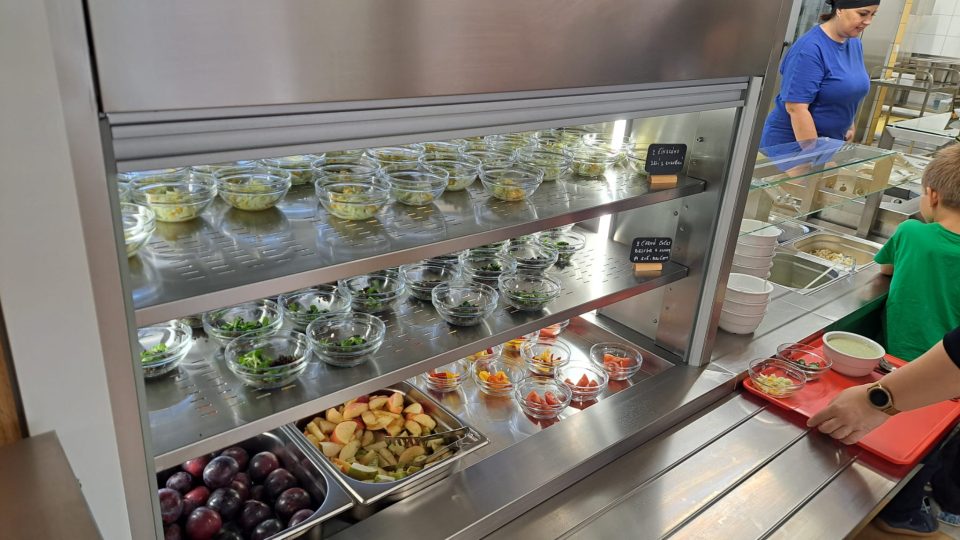 Boršice u Buchlovic, nová školní jídelna | foto: Michal Sladký, Český rozhlas Boršice u Buchlovic, nová školní jídelna