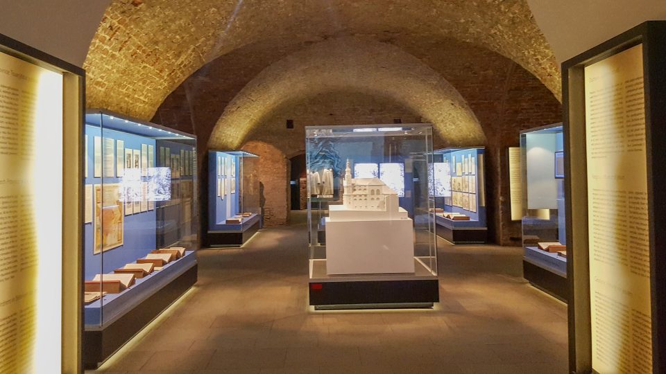 Expozice Klatovských katakomb | foto: Kateřina Dobrovolná, Český rozhlas Expozice Klatovských katakomb