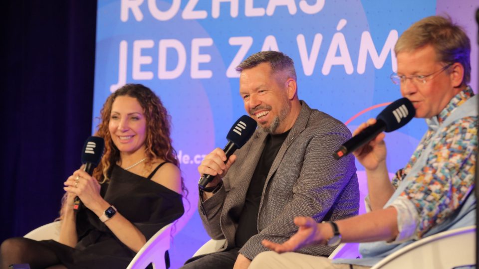 Olga Lounová, Pavel Horváth, Aleš Cibulka | foto: Karel Šanda Olga Lounová, Pavel Horváth, Aleš Cibulka