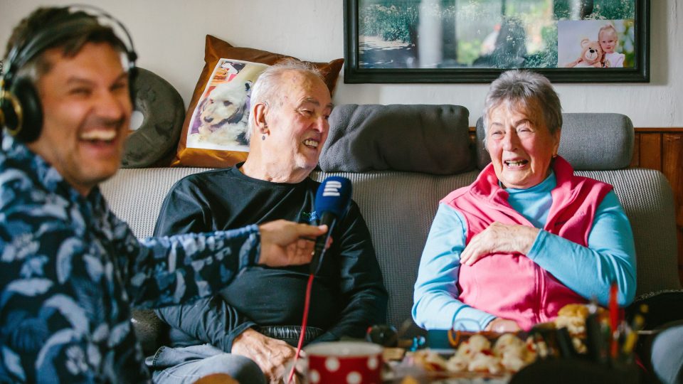 U natáčení bylo veselo | foto: Jana Volková U natáčení bylo veselo