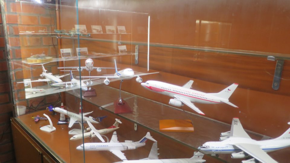 V muzeu uvidíte různé typy letadel a vývoj světového letectví