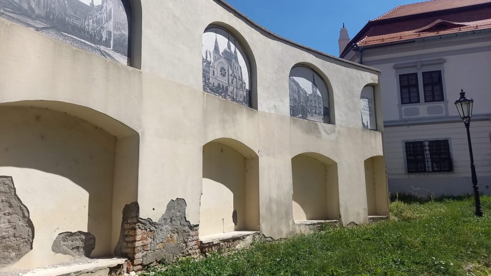 Kroměříž, zbytky tzv. separační zdi