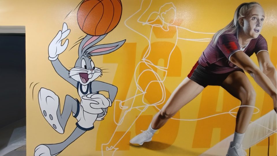 Street art ZŠ a MŠ v Brně - Chrlice, autor: Michal Filák (Prorok) | foto: archiv Michala Filáka (Proroka) Street art ZŠ a MŠ v Brně - Chrlice, autor: Michal Filák (Prorok)