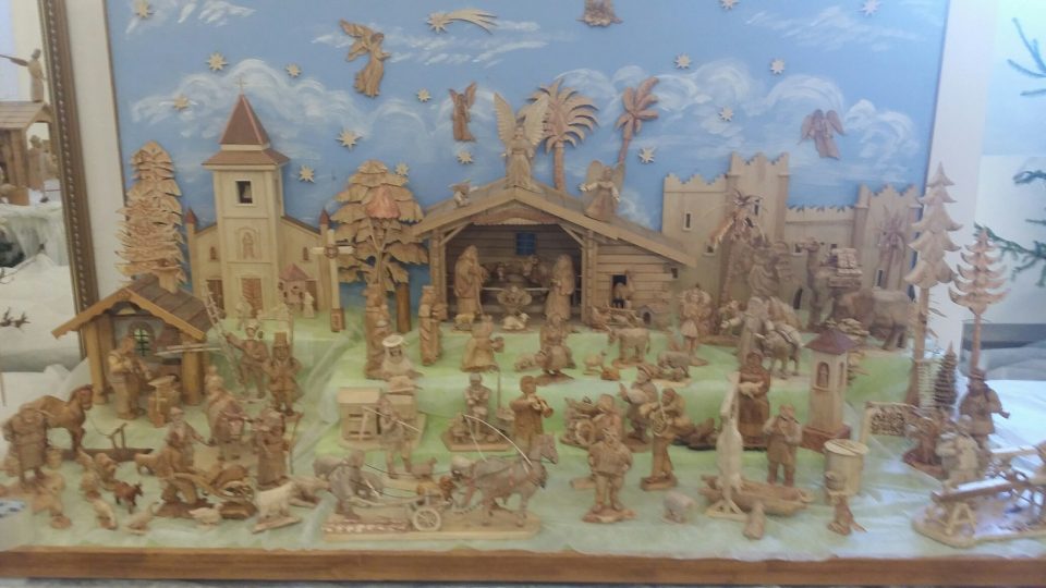 Výstava betlémů na zámku v Holešově