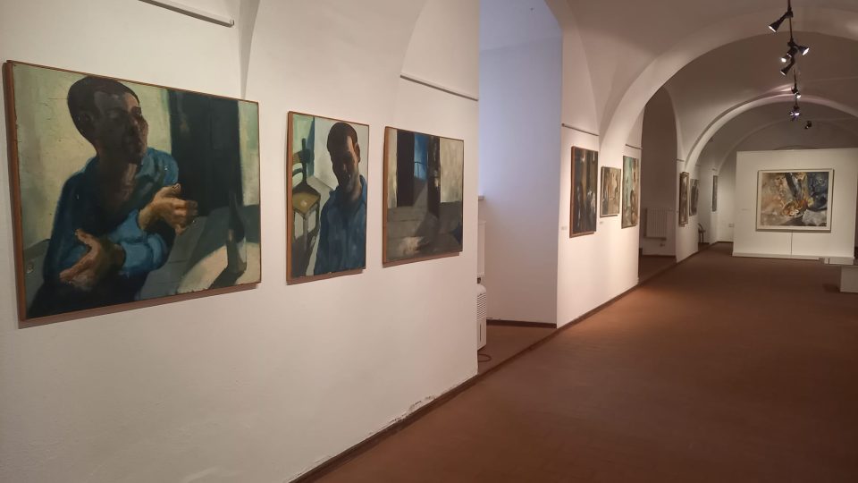 Tomáš Měšťánek, obrazy, výstava v Galerii Slováckého muzea, Uherské Hradiště