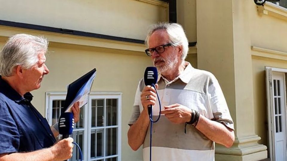 František Kinský a Petr Voldán zvou do Nového zámku v Kostelci nad Orlicí | foto: archiv Nového zámku Kostelec nad Orlicí František Kinský a Petr Voldán zvou do Nového zámku v Kostelci nad Orlicí