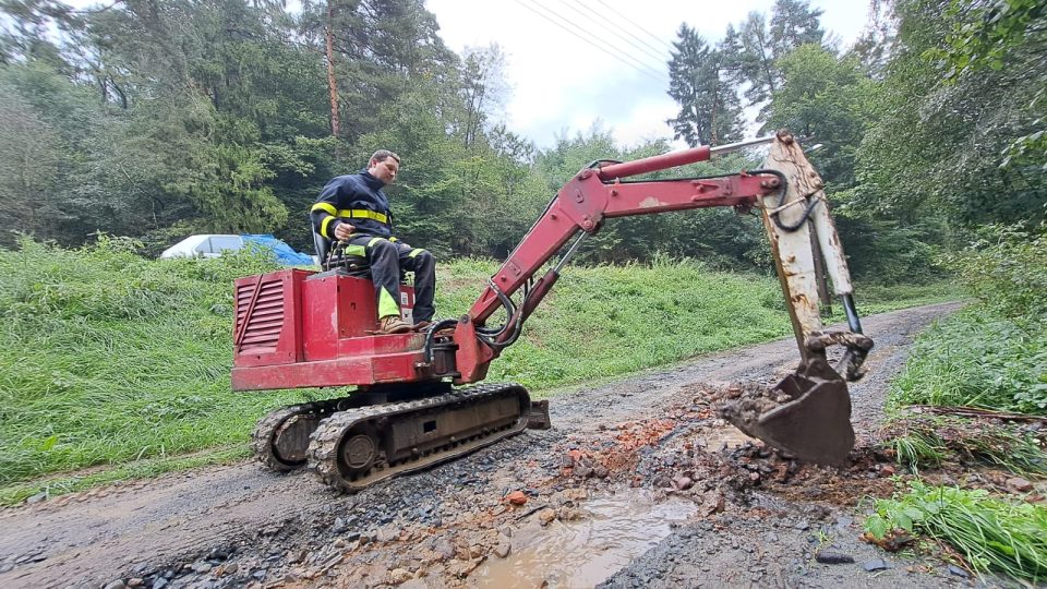 Jankovice, den po velké vodě, 16. 9. 2024