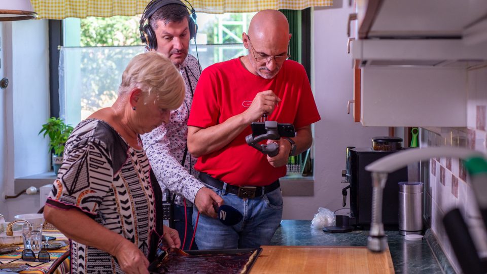 Náš tým během akce | foto: Martin Čuřík Náš tým během akce