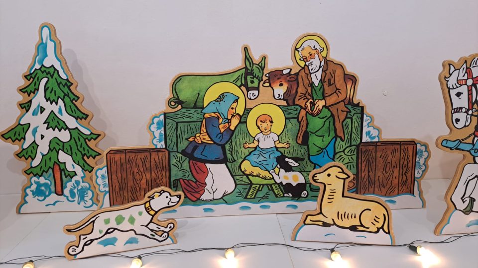 Vánoce s Josefem Ladou, výstava kreseb a betlémů v Uherském Brodě