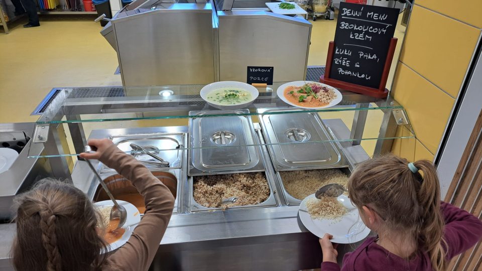 Boršice u Buchlovic, nová školní jídelna | foto: Michal Sladký, Český rozhlas Boršice u Buchlovic, nová školní jídelna