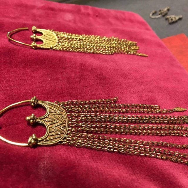 Velkomoravské šperky vystavuje muzeum v Uherském Brodě. | foto: Karolína Wernerová,  Český rozhlas