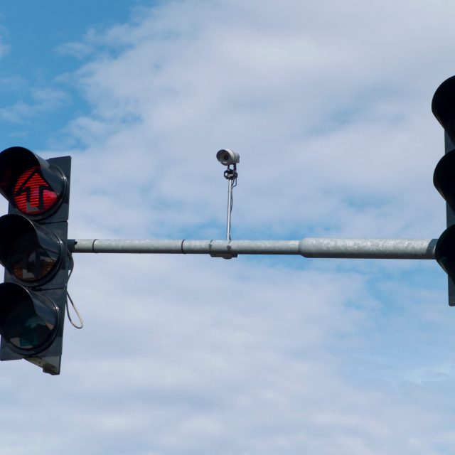 Semafor a inteligentní naváděcí systém,  kamera,  doprava,  křižovatka. Ilustrační foto | foto: Fotobanka Profimedia