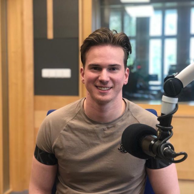 Gólman zlínských Beranů Daniel Huf | foto: Růžena Vorlová,  Český rozhlas