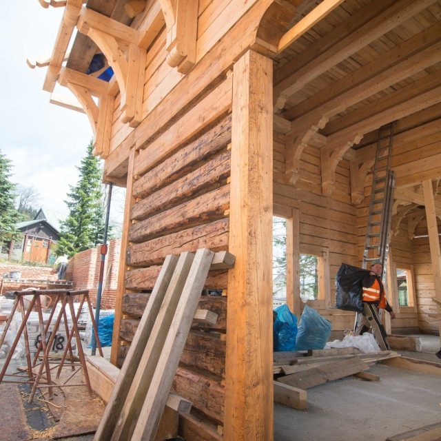 Stavba nového Libušína | foto: Zdeněk Němec / MAFRA / Profimedia,  Profimedia