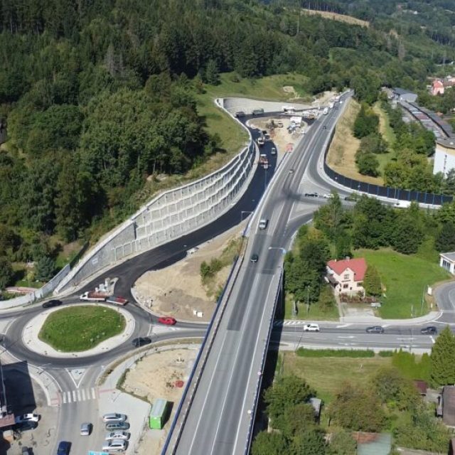 Rampa Mostecká ve Vsetíně,  otevření 12. 9. 2025 | foto: Ředitelství silnic a dálnic ČR